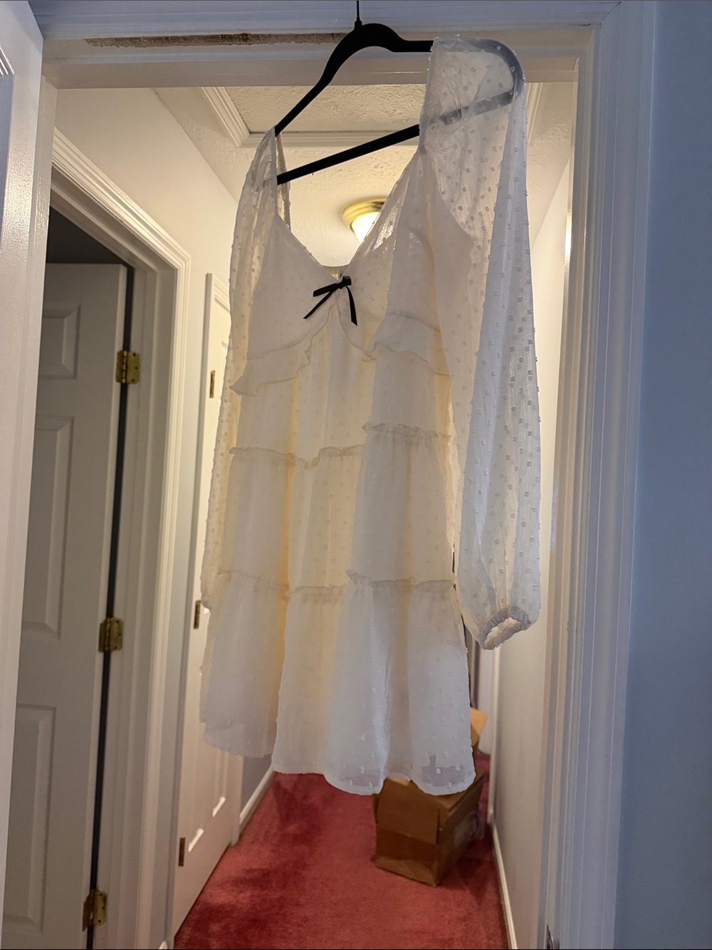 White/Cream dress